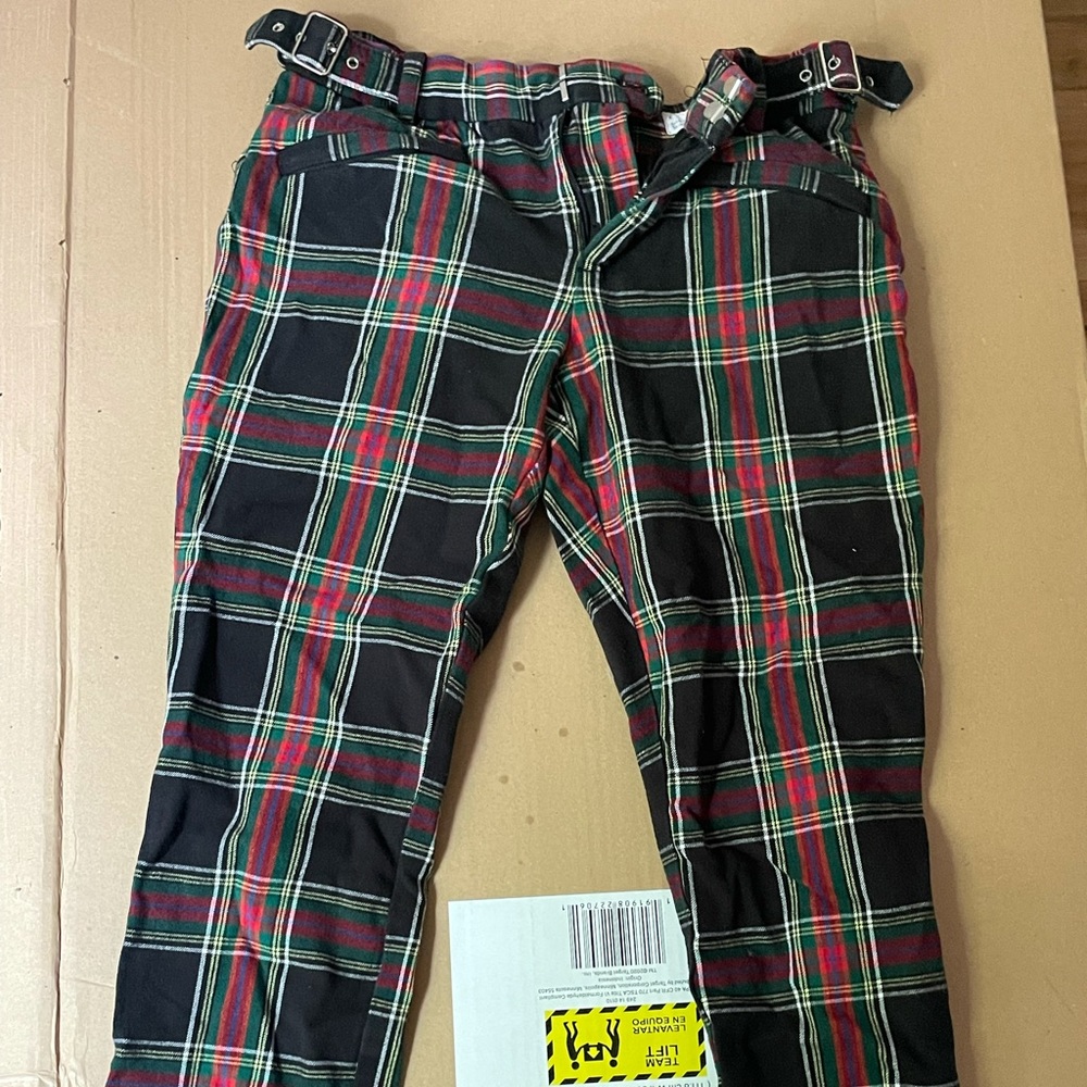GAP plaid, skinny jeggings size 2